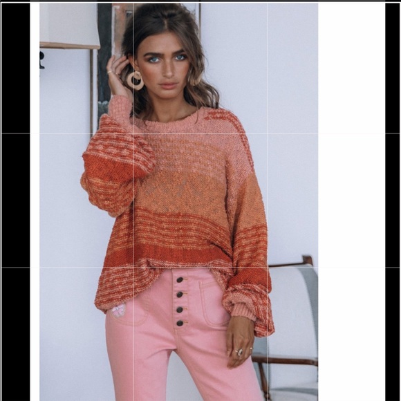 ‼️SOLD‼️ Spell Over the Rainbow Knit In Sunrise - Picture 2 of 8